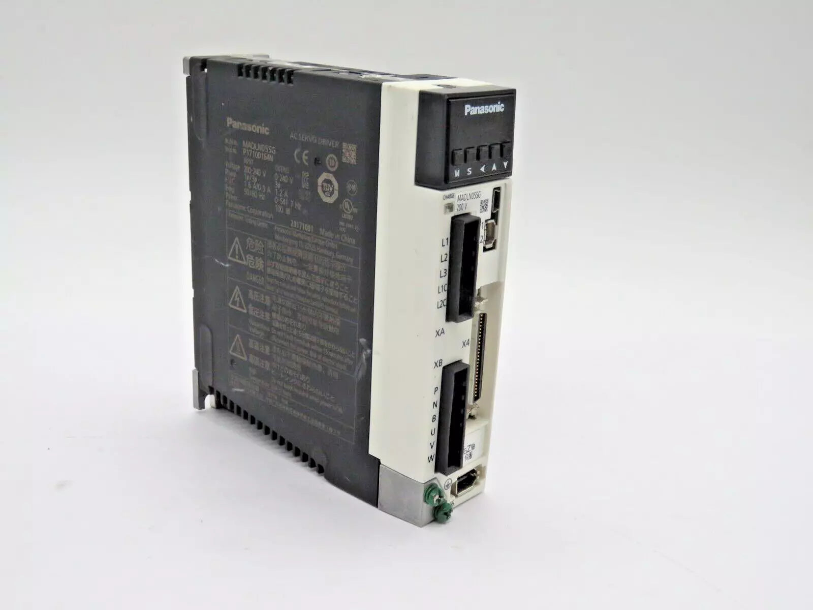 Panasonic MADLN05SG AC Servo Drive 100W 0-240V 1.2A MINAS A6S Series