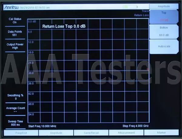 Anritsu BTS Master MT8222A Base Station Analyzer w/ Options 19/25/27/31/51