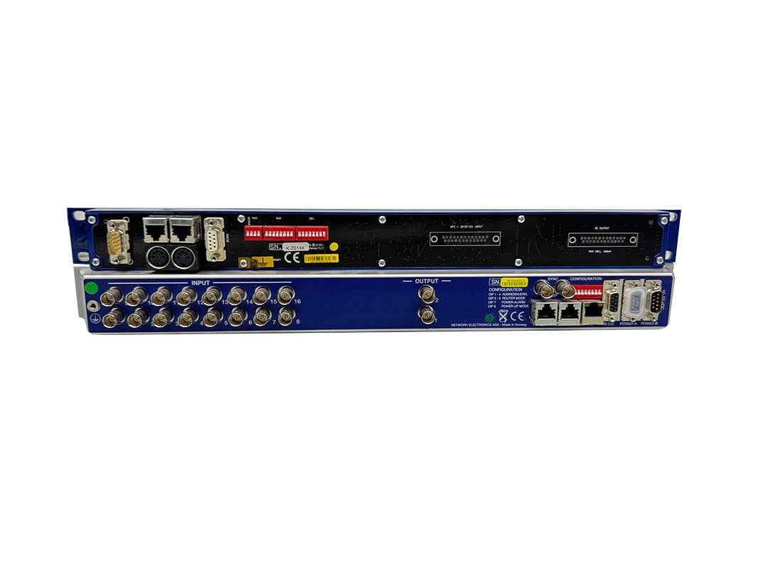 VIKINX Network Electronics HD Router SL-HD1602-R with 16-Prod Control Panel