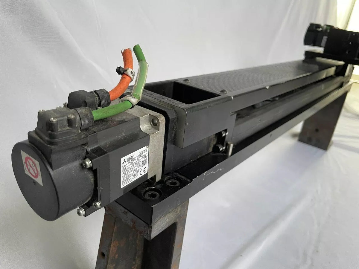 THK Linear Actuator XY-Axis with HG-KN13J-S100 AC Servo Motor