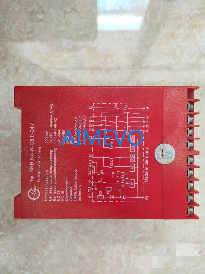 Elan SRB-NA-R-C8.F-24V Relay 250VAC 120mA USED