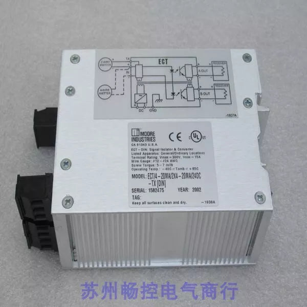 New ECT signal isolat ECT/4-20MA/2X4-20MA/24DC-TX(DIN) /