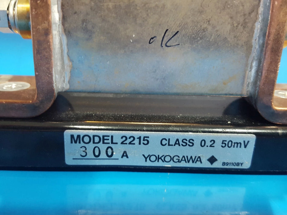 Yokogawa Model 2215: CLASS 0.2 50mV 5A (1479)