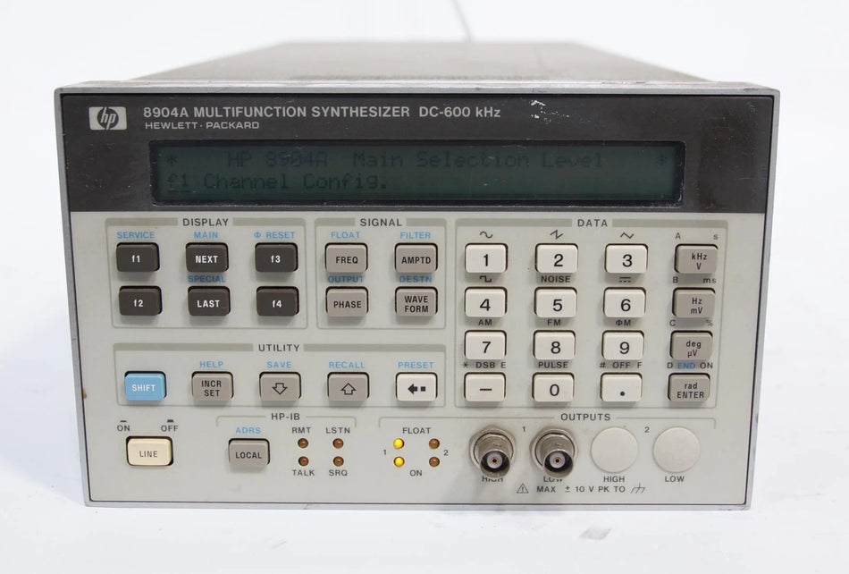 HP 8904A DC 600kHz Multifunction Synthesizer / Generator