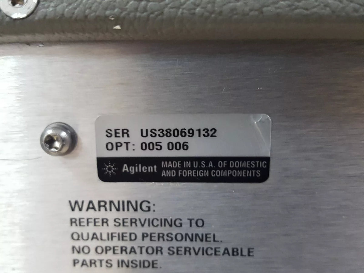 Agilent 8510XF Millimeter-Wave Controller with Options 005 006 UNTESTED (9132)