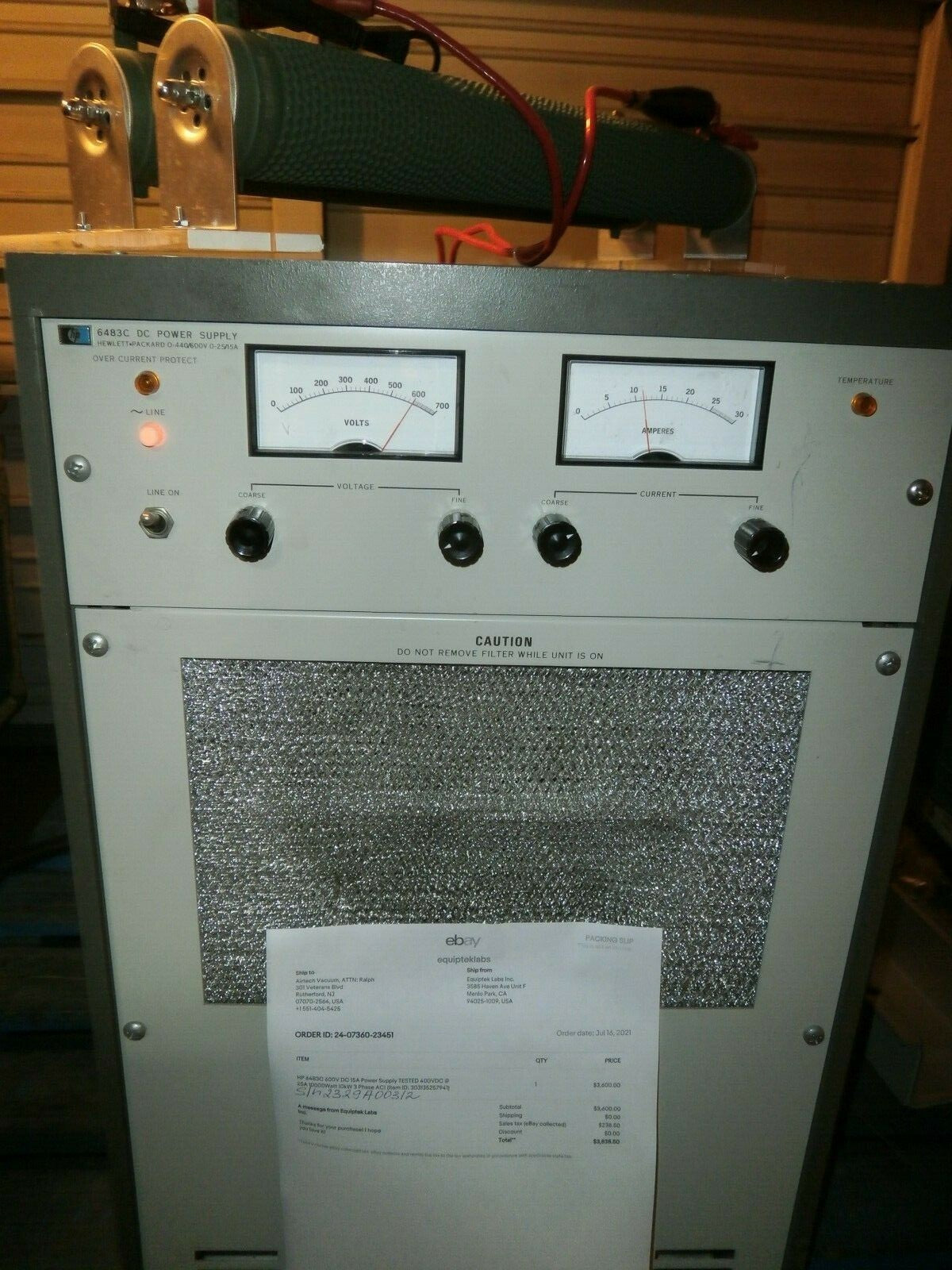 HP 6483C Power Supply