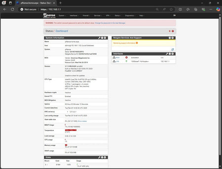 Sophos SG 330 Firewall i5-4570s 12GB RAM with PFsense