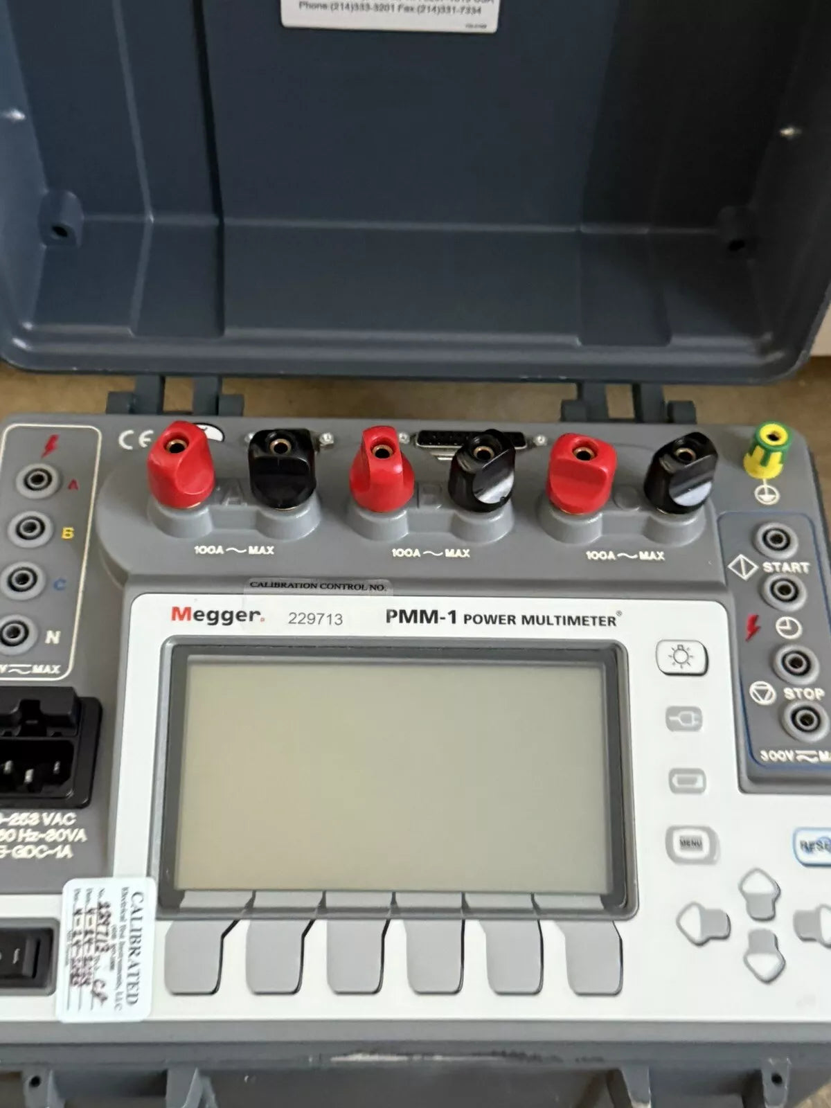 MEGGER AVO PMM-1 Power Multimeter (Calibrated 2025)