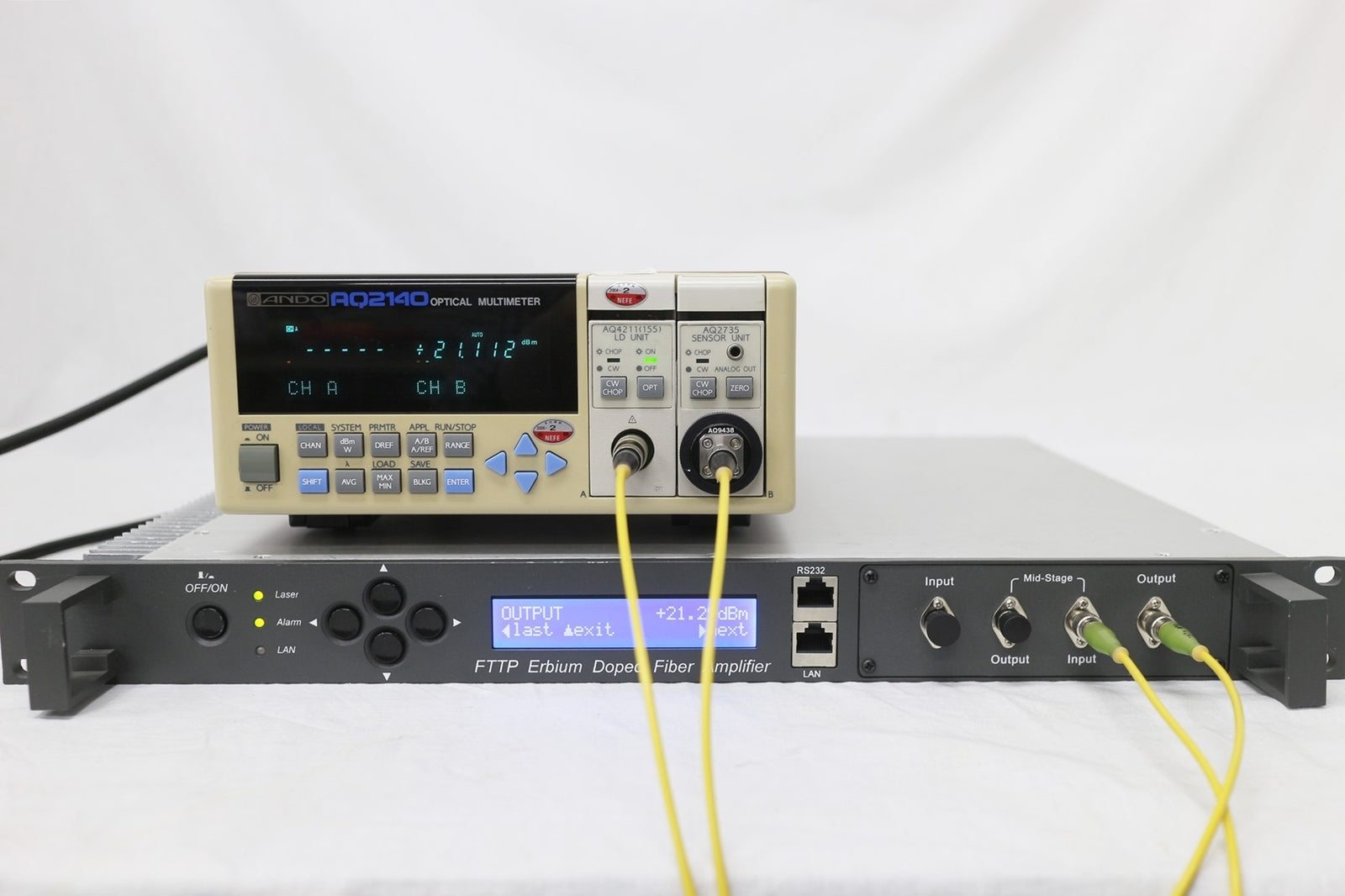 EDFA-L-I-23-R Lband EDFA Amplifier by Optilab