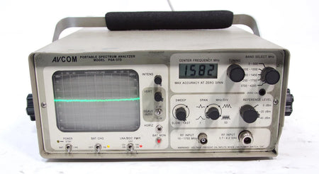 Avcom PSA-37D L-Band Portable Spectrum Analyzer 1 MHz - 4.2 GHz