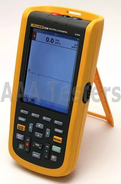 Fluke 123B Industrial ScopeMeter Dual-Input 20MHz HandHeld Oscilloscope - XG eqpt