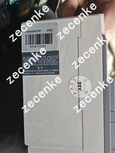 ABB S5H Sace S5 Molded Case Circuit Breaker 3P 400A 600V-AC