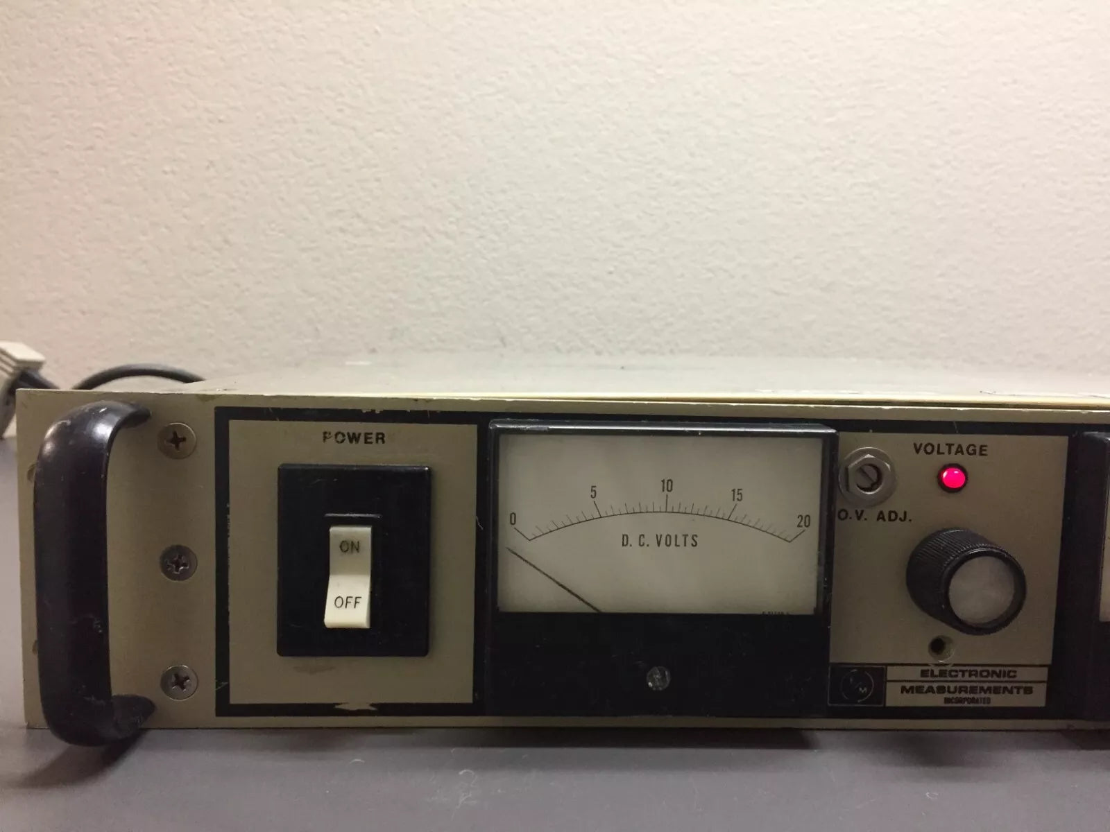 EMI SCR 20-25-0196-OV Variable DC Power Supply