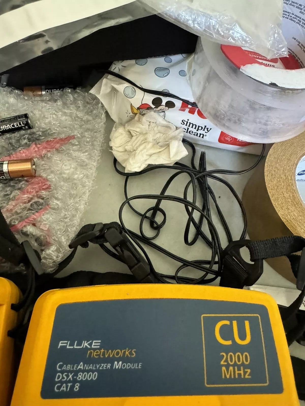 FLUKE Networks DSX-8000 Versiv 2 Cable Certifier Tester Kit
