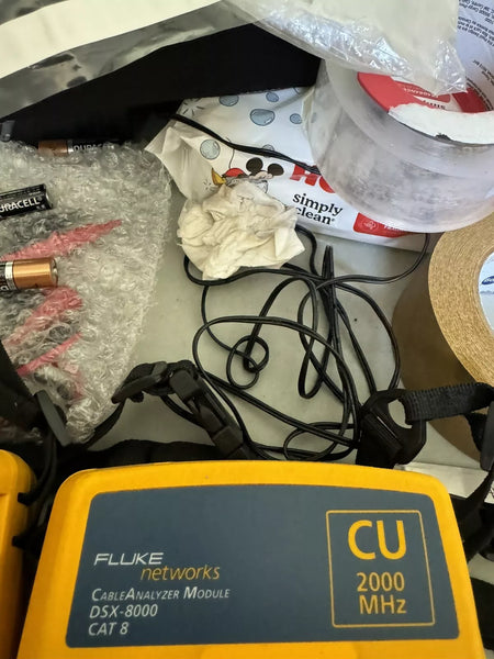 FLUKE Networks DSX-8000 Versiv 2 Cable Certifier Tester Kit