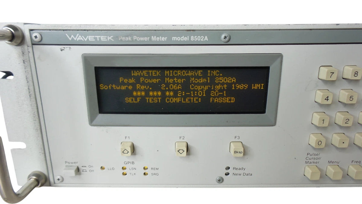 Wavetek 8502A Peak Power Meter 