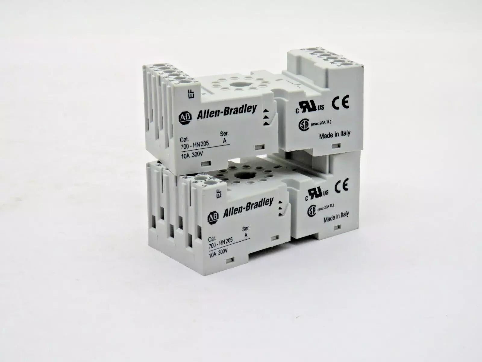 2PCS Allen-Bradley 700-HN205 Relay Socket SER A - NEW OPENBOX