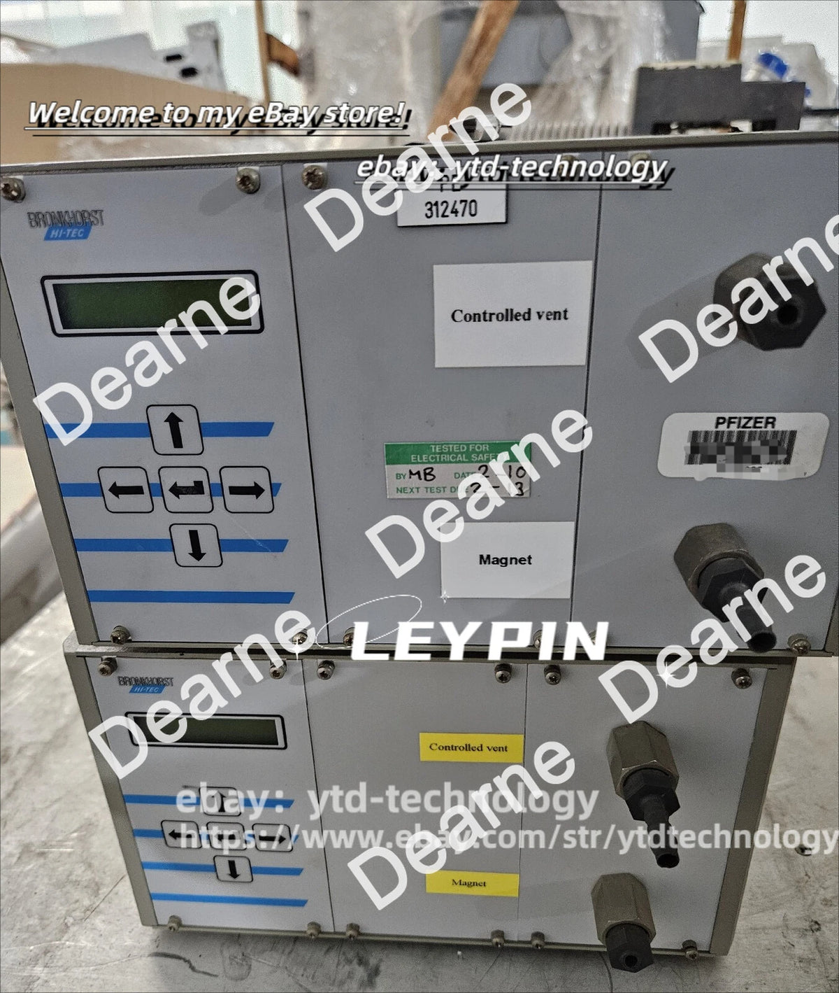 Bronkhorst Hi-Tec E-7100-AAA Flow Controller 1 PCS