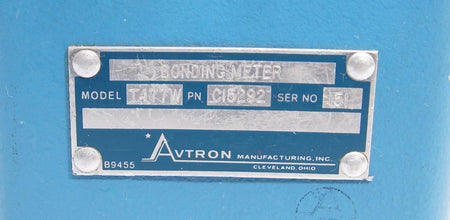 Avtron T477W Bonding Meter / AC Low Resistance Milliohm Meter