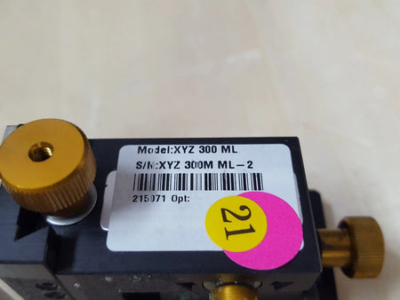 Quarter XYZ 300M ML Test Micro Positioner - 2