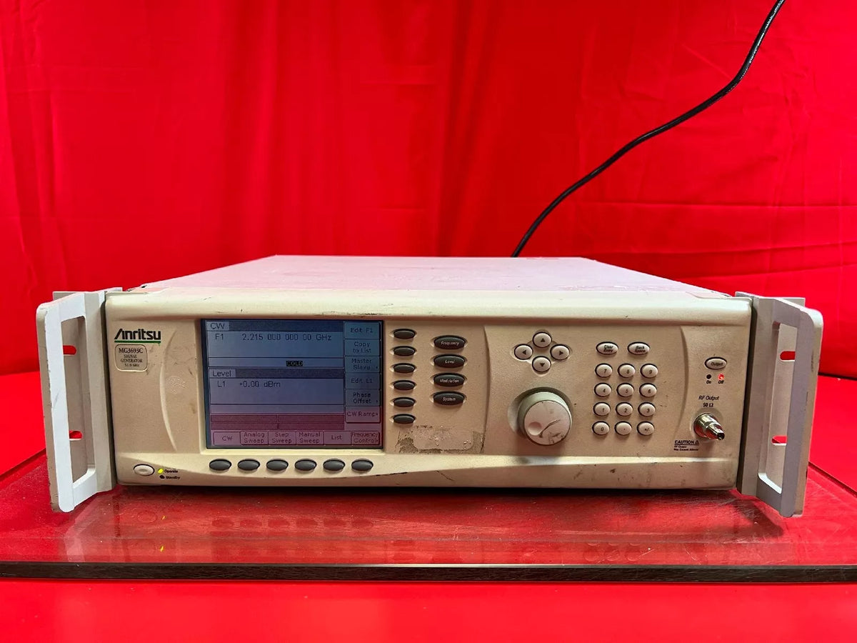 Anritsu MG3693C Broadband Signal Generator, 10 MHz to 31.8 GHz