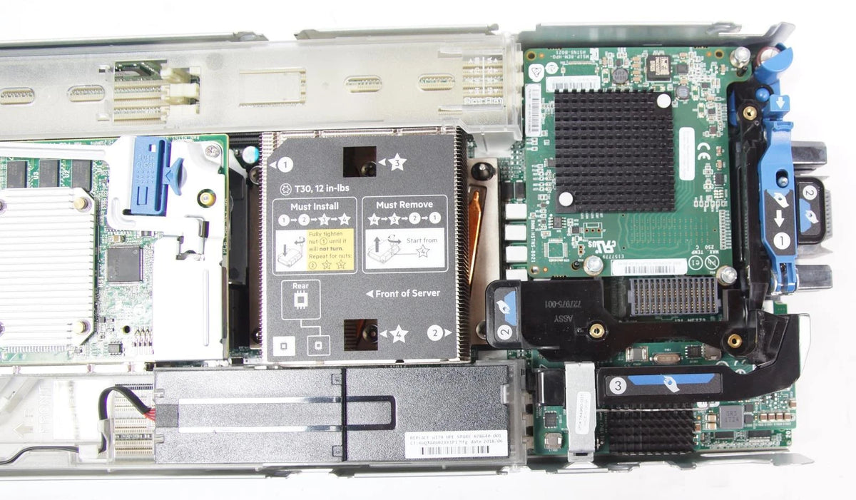 BL460C GEN10 G10 Blade Server 2xXeon Gold 6126 536FLB SSB P204i-b LPE1605 QTY