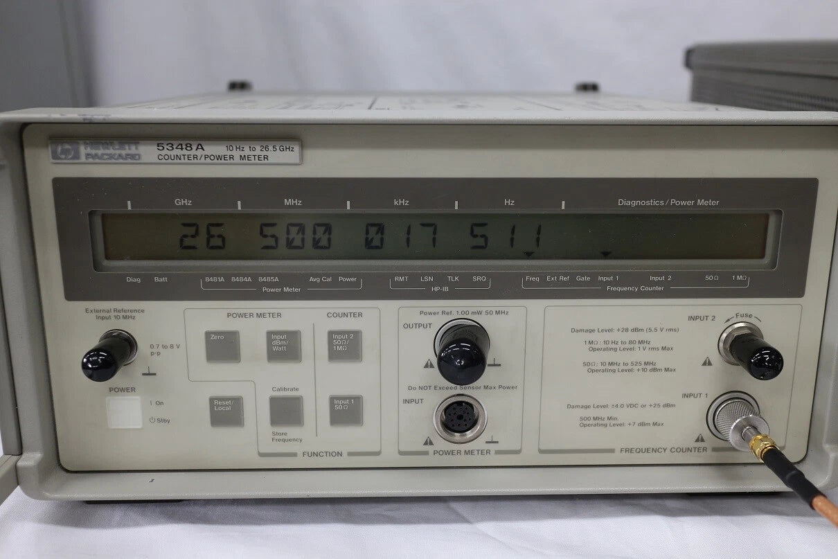 HP 5348A/011 26.5GHz Frequency Counter Power Meter
