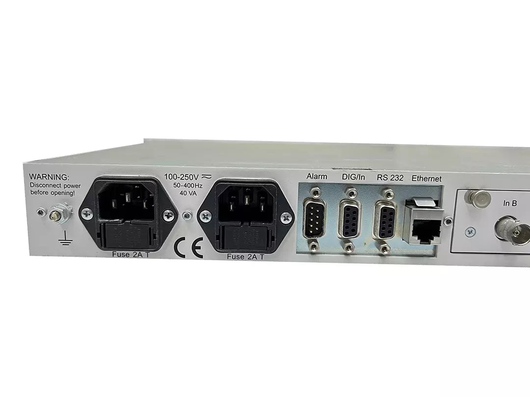 DEV Systemtechnik 1951 Universal Switch Chassis 1RU with 2 DEV 11-0005 DPST switches