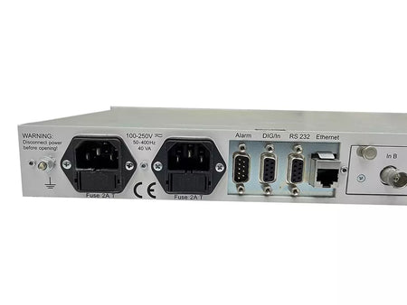 DEV Systemtechnik 1951 Universal Switch Chassis 1RU with 2 DEV 11-0005 DPST switches