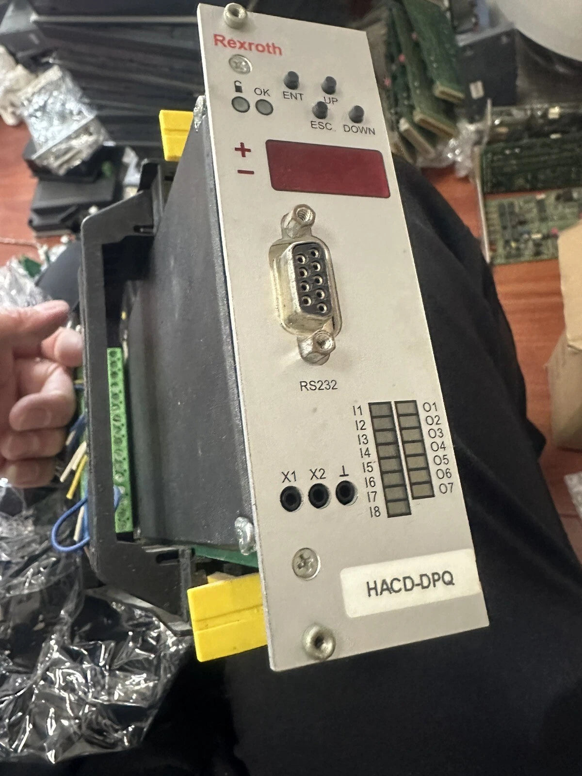 Rexroth R901054664 VT-HACD-DPQ-1-20/V0/1-0 Control Panel