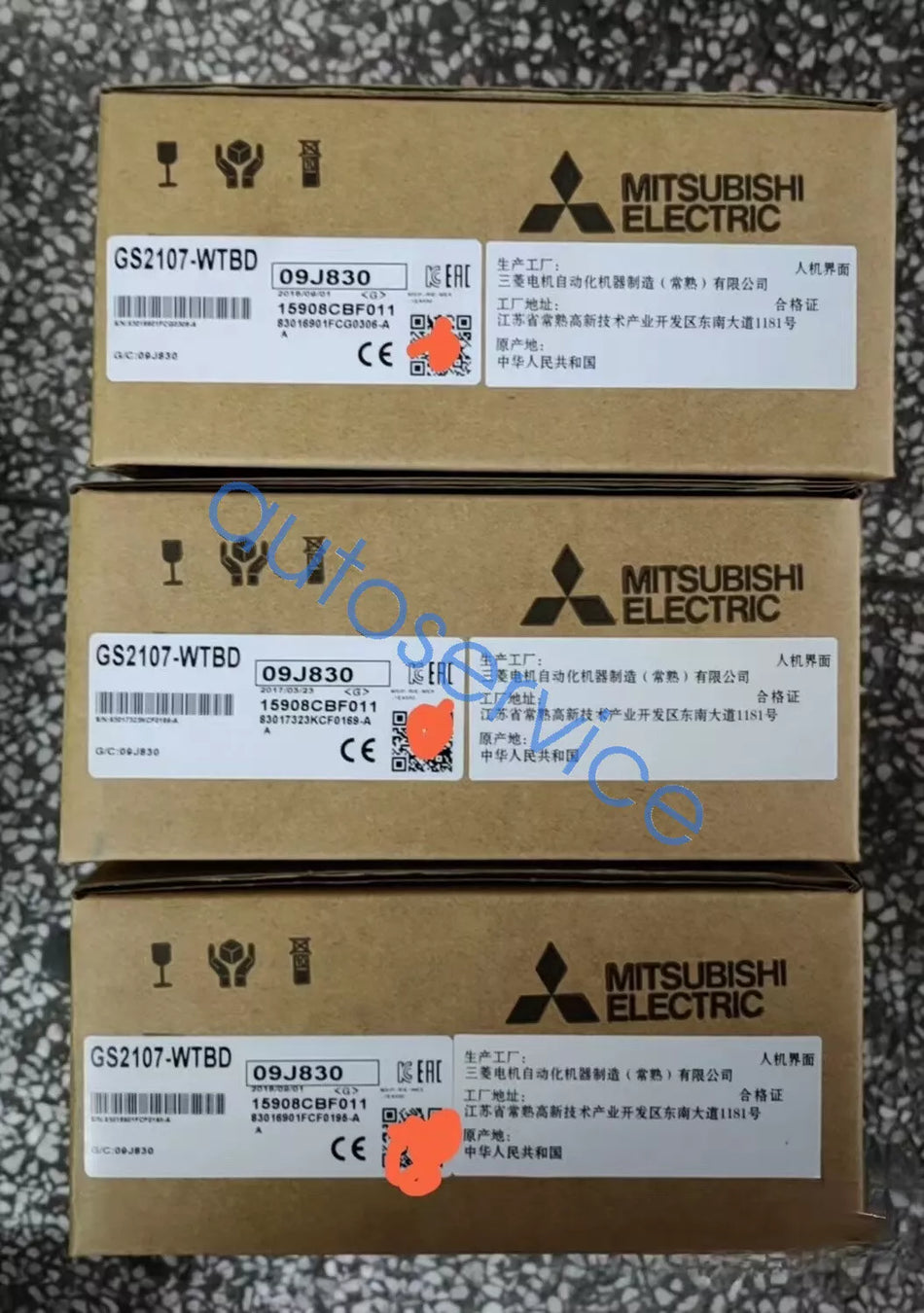NEW Mitsubishi GS2107-WTBD touch screen HMI GS2107WTBD