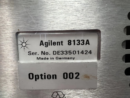 Agilent/Keysight 8133A 002 High-Speed Pulse Generator 33MHz to 3GHz