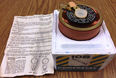 Superior Electric 10B Powerstat Variable Transformer