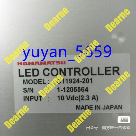 UV-LED Controller C11924-201 by DHL or Fedex