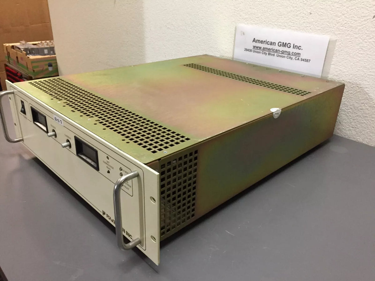Heavy Duty DC Variable Power Supply Power Ten P63C-10660A 0-10V DC 0-660A