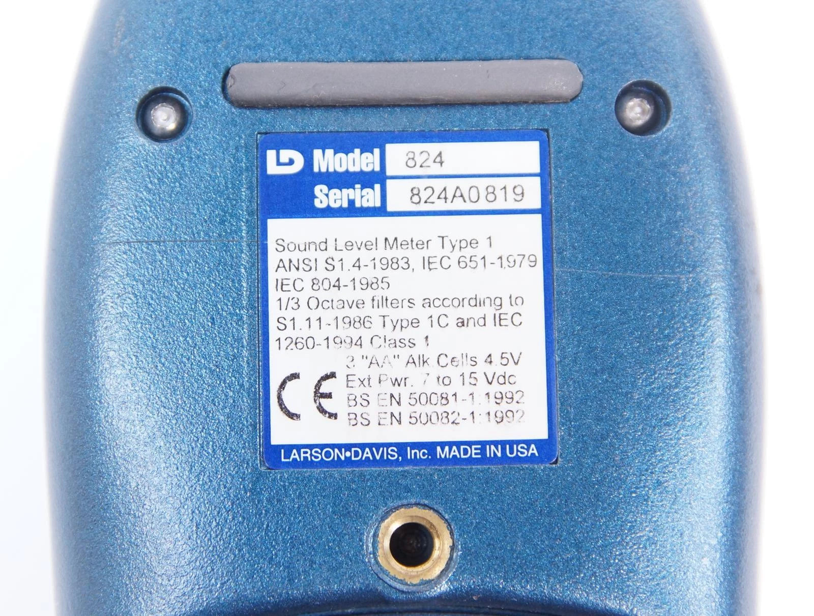 Larson Davis System 824 Precision Sound Level Meter