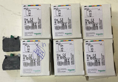 Schneider ZBE-101 Contact Block Lot of 30