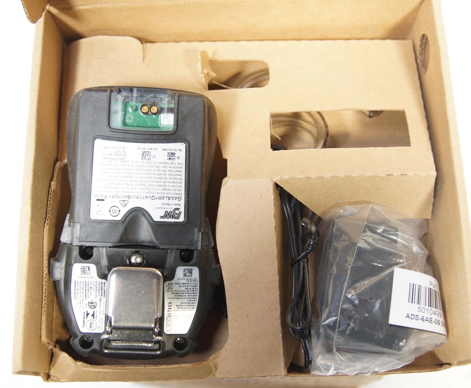 BW Technologies GasAlert Quattro Gas Detector Monitor