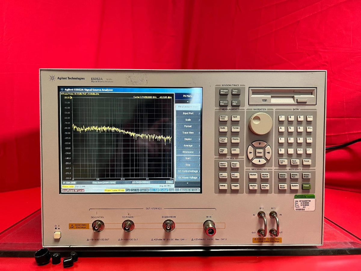 Agilent/Keysight E5052A Calibrated Signal Source Analyzer