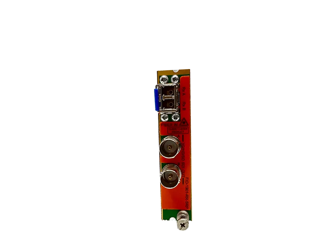 Miranda FIO-1901-RR 3G/HD/SD Fiber Optic to Electrical Converter