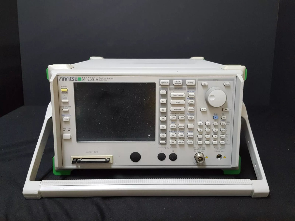 Anritsu MS2681A Spectrum Analyzer 9KHz - 3GHz (0343)