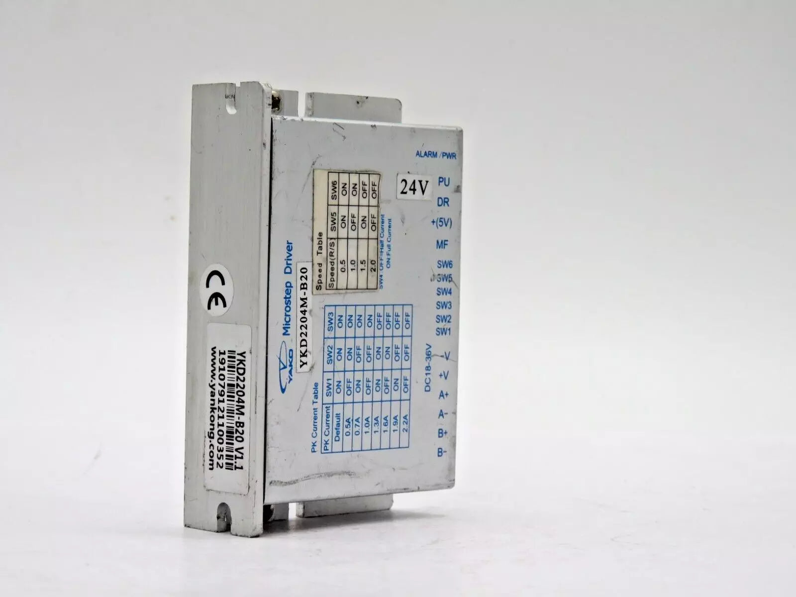 YAKO YKD2204M-B20 Micro Stepper Drive 18-36V DC