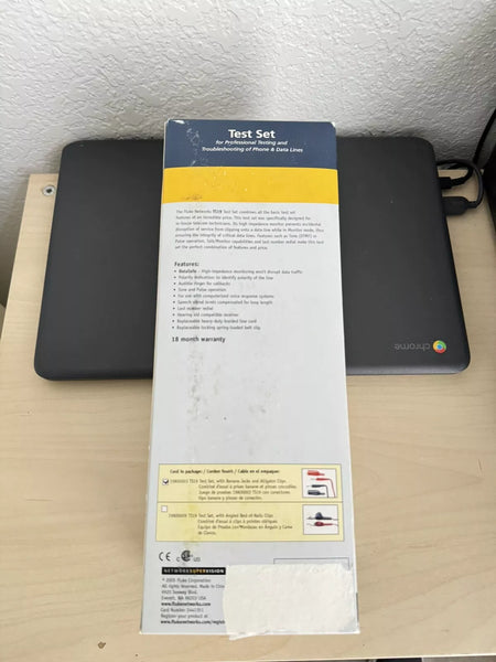 FLUKE TS19 Telephone Test Set with New Sealed Packaging