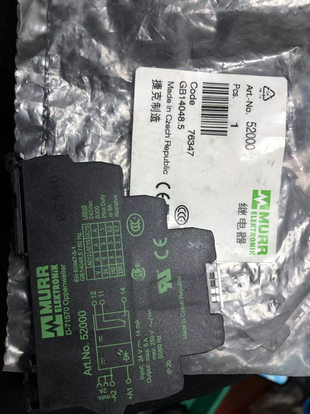 MURR 52000 Product: Features, Specifications, Uses