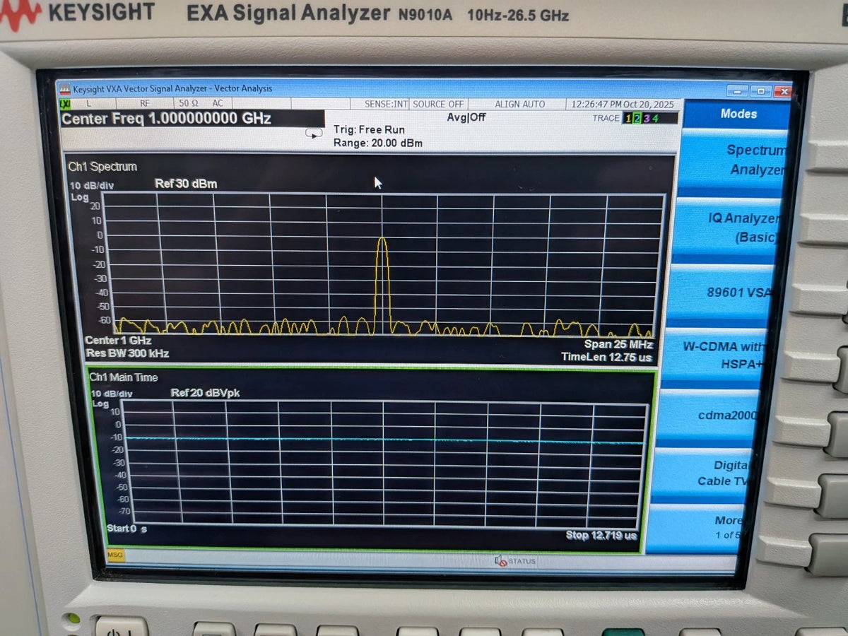 🔥Agilent Keysight N9010a (N9020a) 26.5Ghz EXA Signal Spectrum Analyzer ~ Cald!