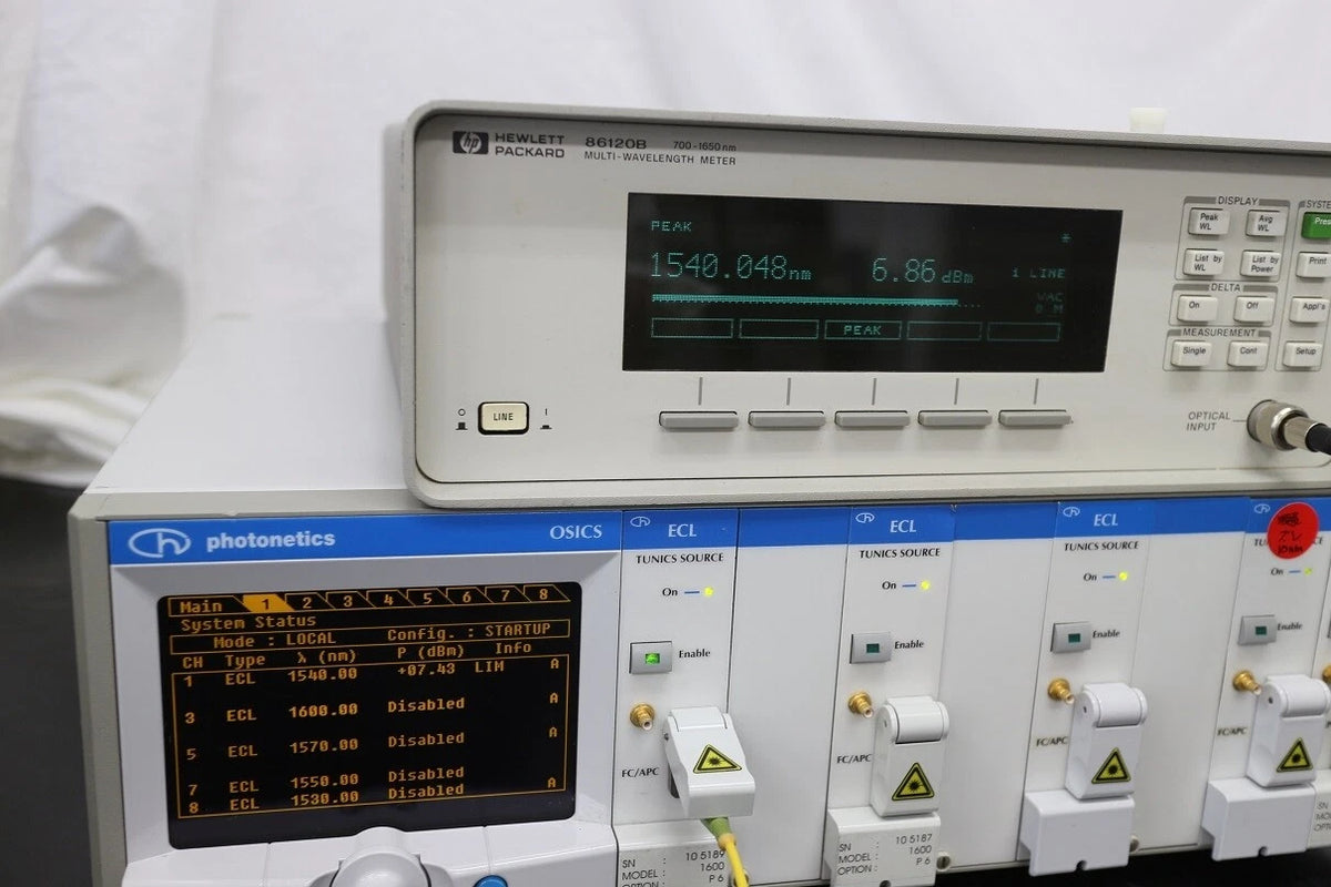 OSICS Photonetics ECL1560 ECL1600 1520-1640nm TSL 5 set