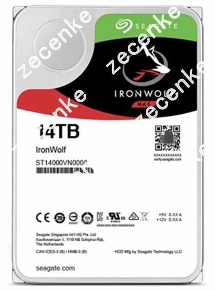 Seagate IronWolf 14TB 3.5 SATA3 7200rpm Internal HDD