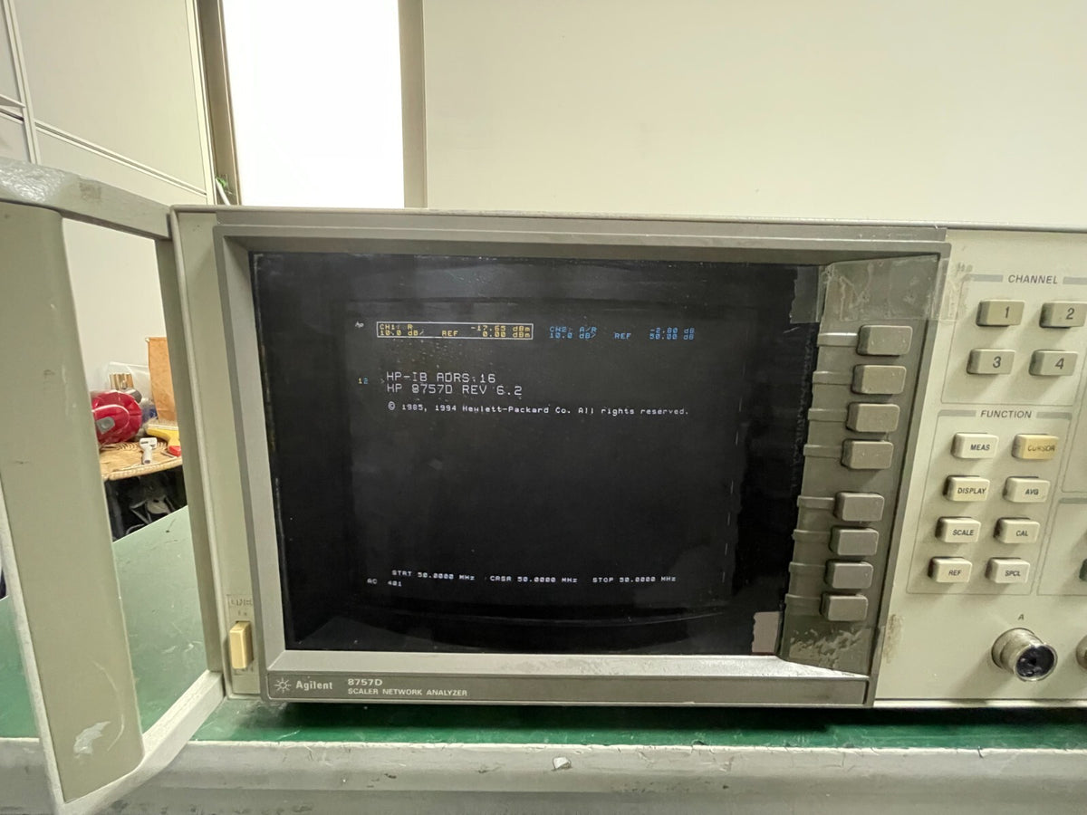 Agilent 8757D Scalar Network Analyzer 10MHz - 110GHz W/ Opt 001 _ 6841