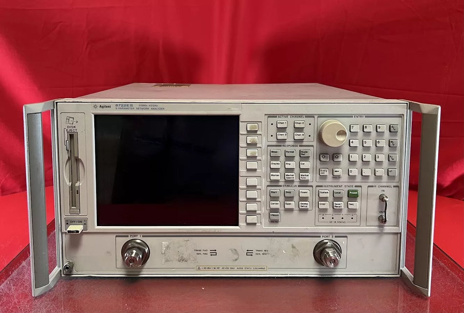 Agilent/Keysight 8722ES Opt 010 1D5 400, Vector Network Analyzer 50MHz to 40GHz