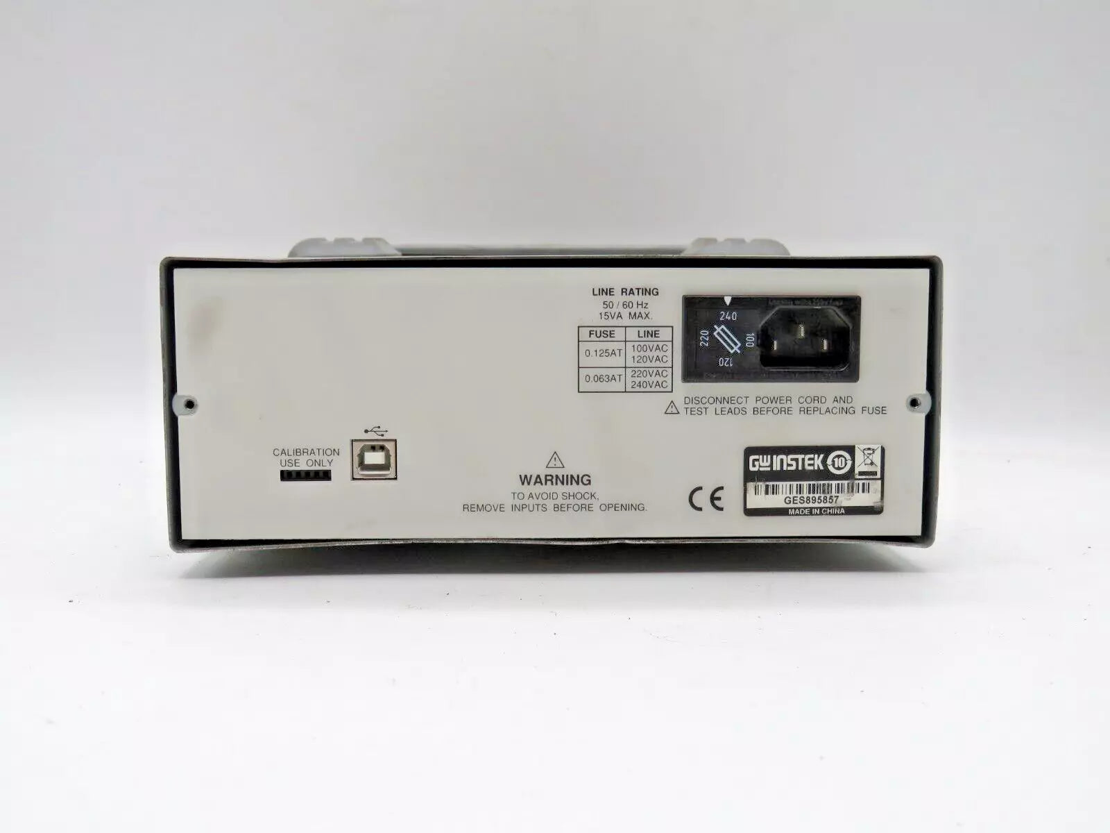 GW Instek GDM-8342 50000 Counts Dual Measurement Multimeter